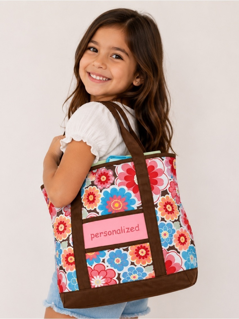 AVON MAKE IT YOUR OWN TOTE BAG  - BROWN (NEW WITH TAGS)